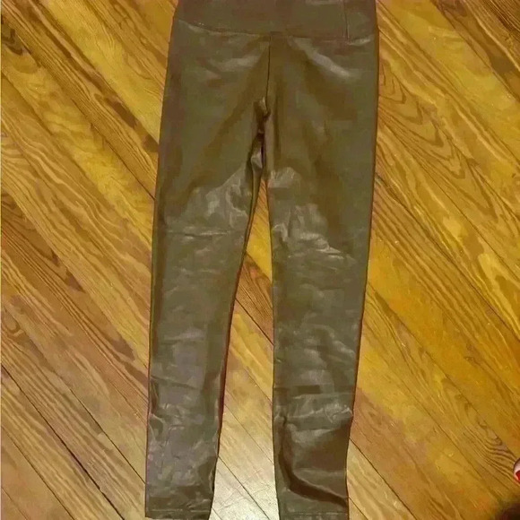 Bagatelle Liquid Leggings High Rise Faux Leather Pants - Size S - Picture 2 of 7
